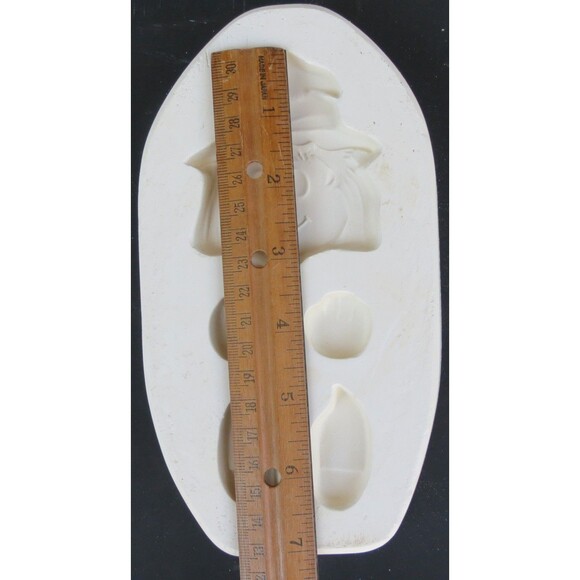 Kimple Open Pour Witch Slip Mold 1246 Head / Hands / Feet - Picture 3 of 8